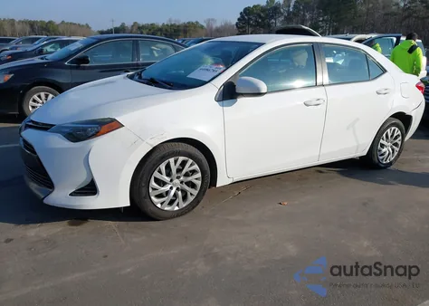 2018 Toyota Corolla Le из США, поврежденный, VIN 2T1BURHE1JC087903